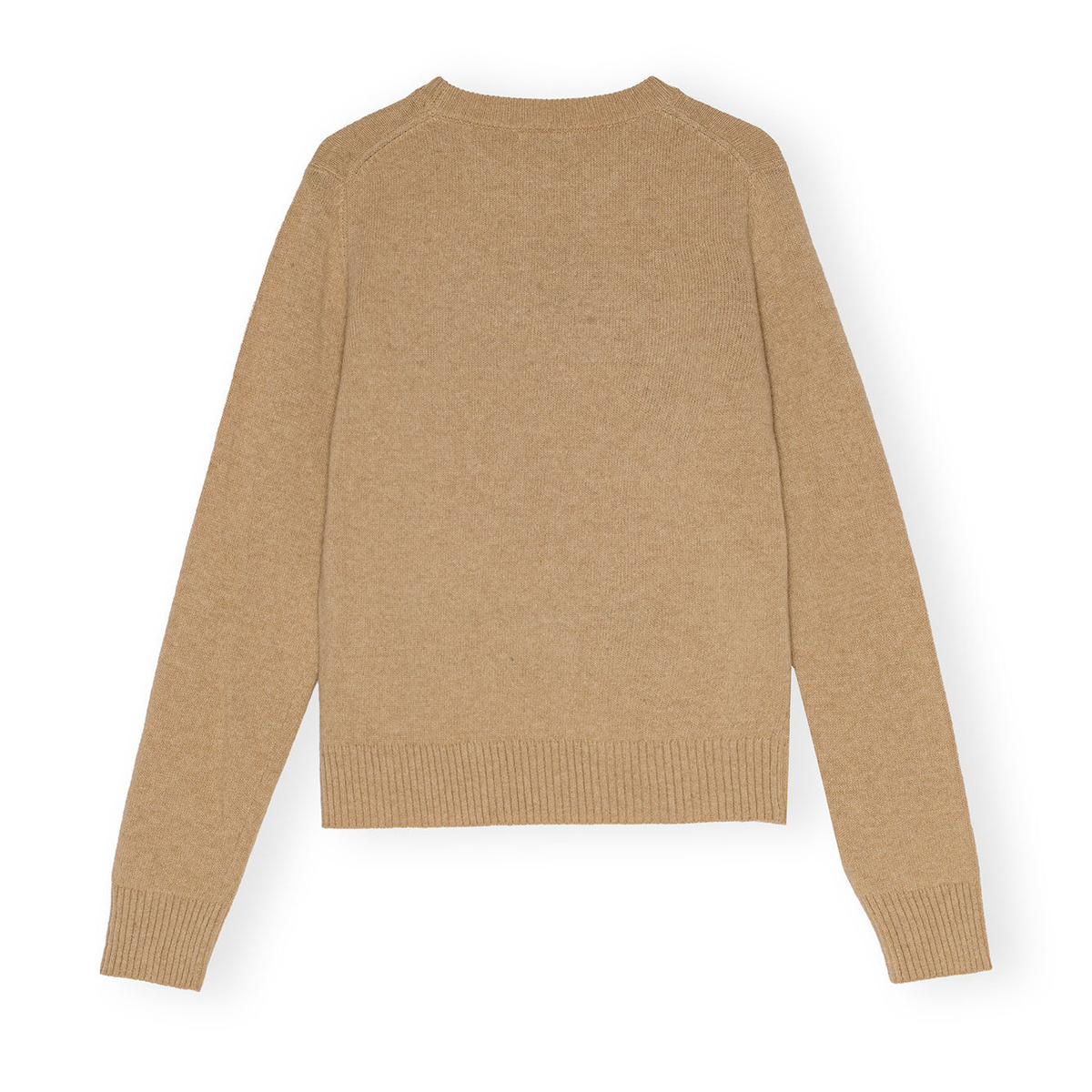 Camel Graphic Cherry O-Neck Pullover
