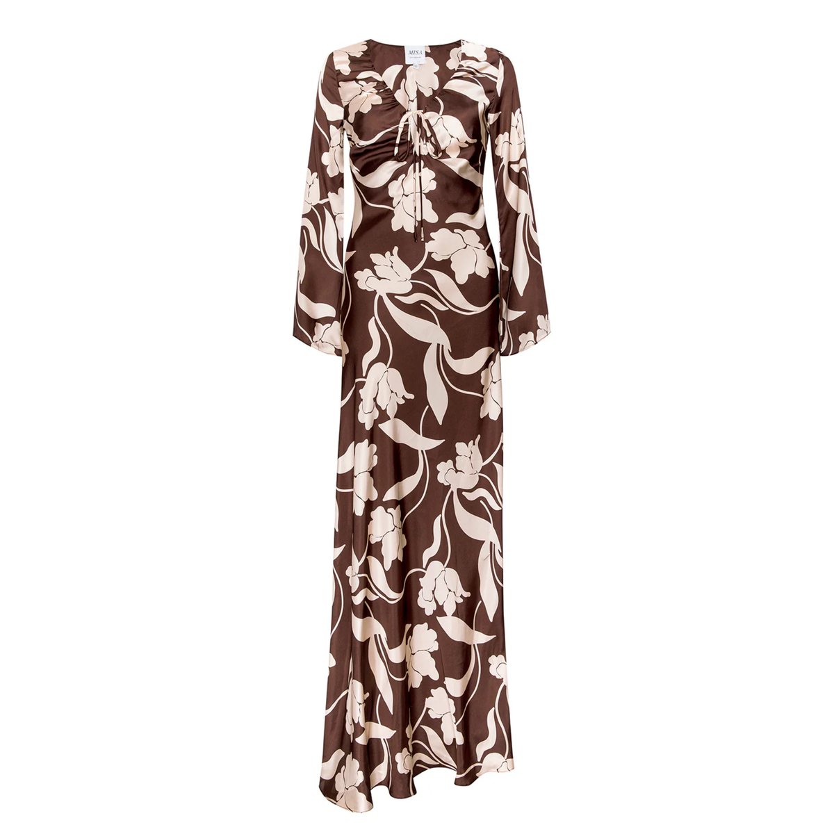 Karla Dress - Chocolate Floral