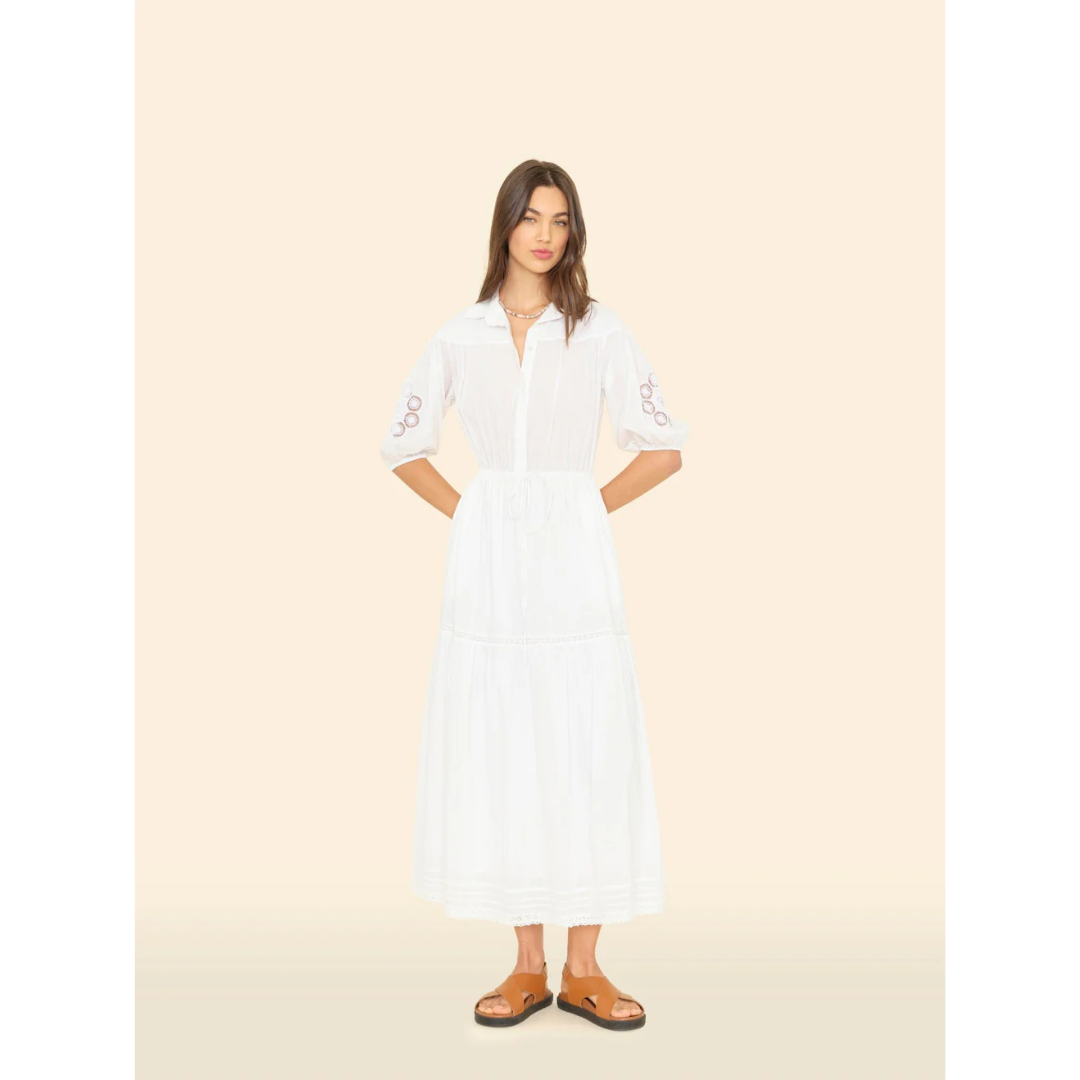 Kaya Dress - White