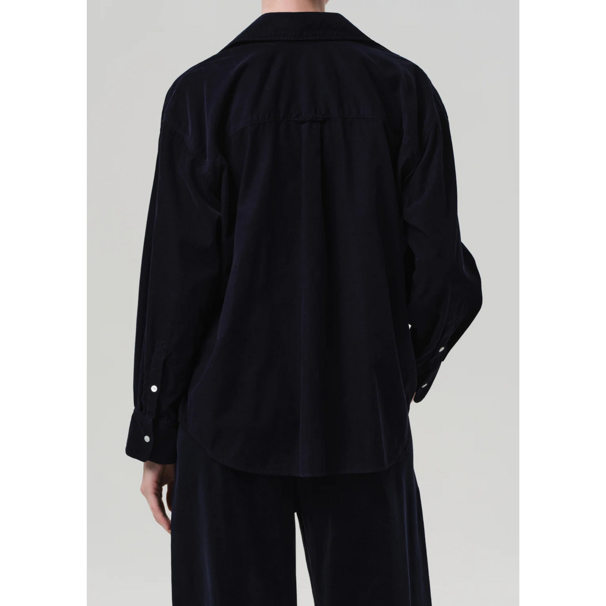 Kayla Shirt Corduroy - True Navy