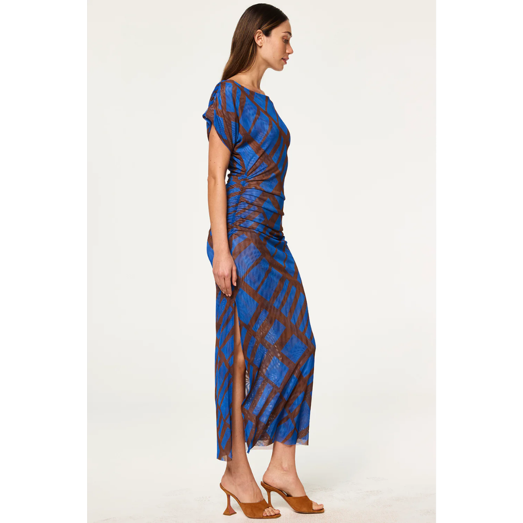 Kiana Dress - Matrix Print