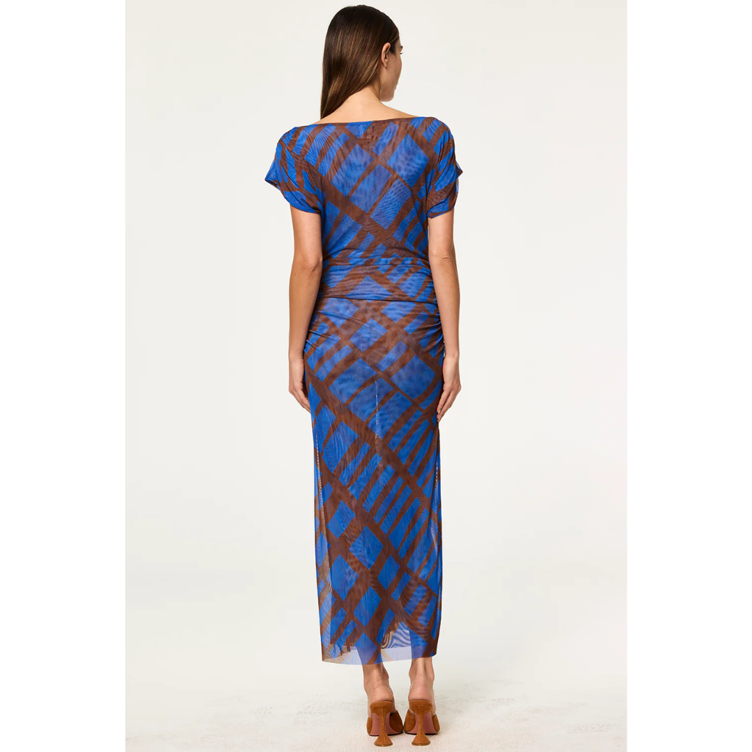 Kiana Dress - Matrix Print