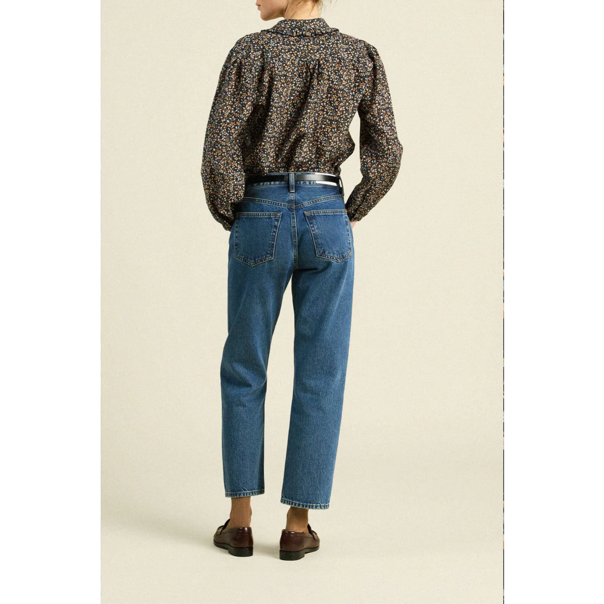 Kinsley Blouse - Nightshadow Ditsy