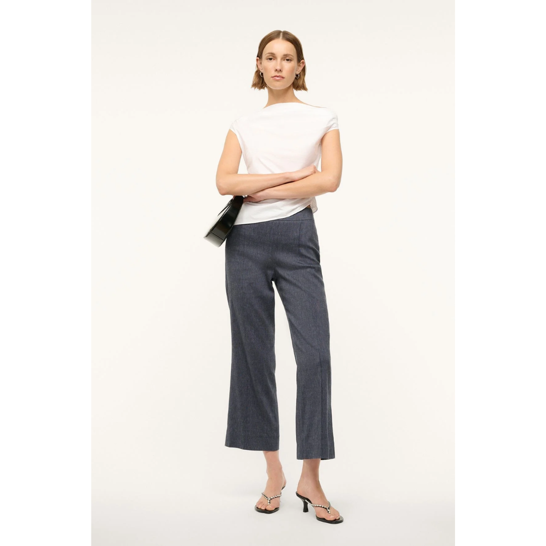Knack Linen Pant - Chambray