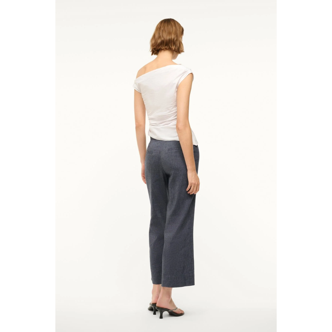 Knack Linen Pant - Chambray