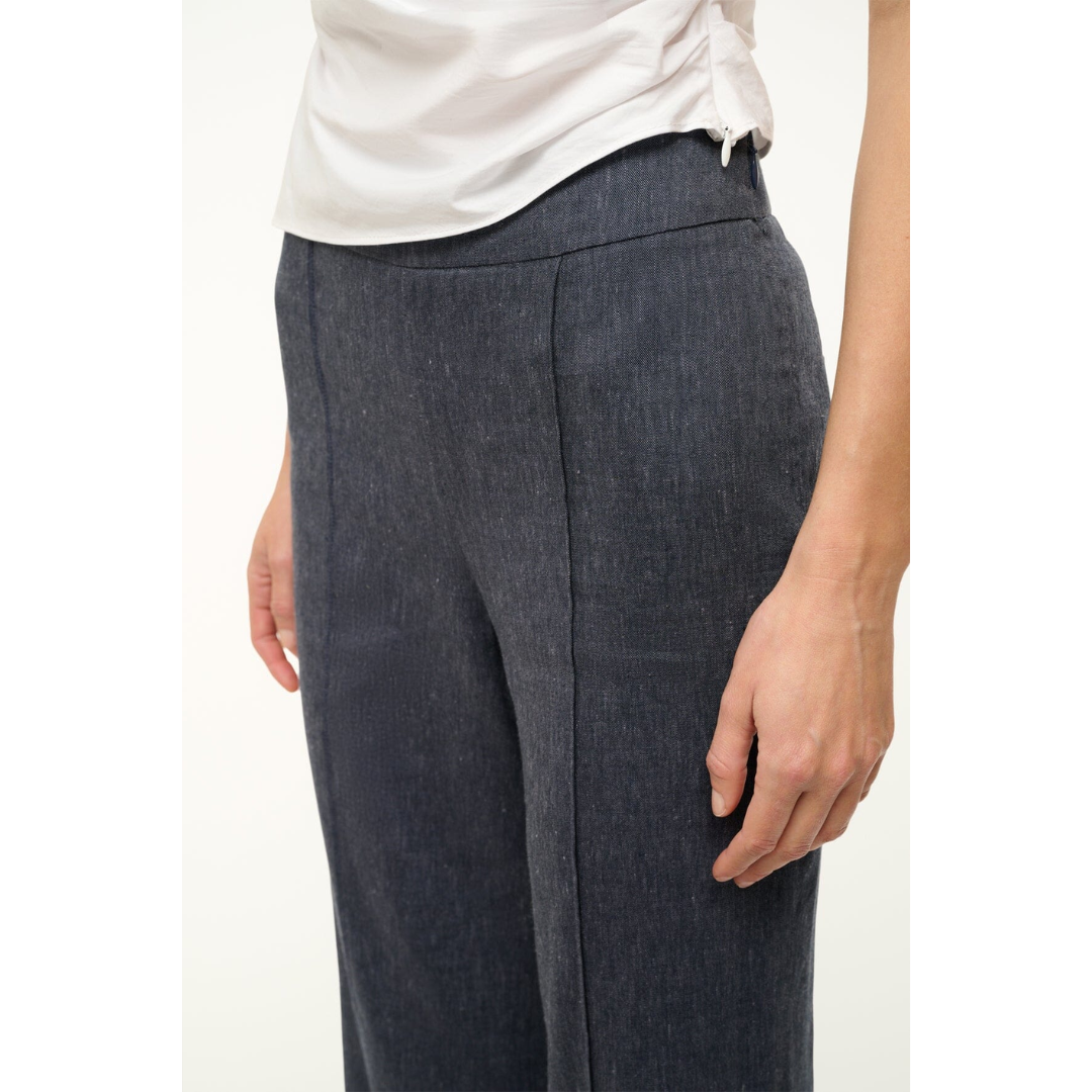 Knack Linen Pant - Chambray