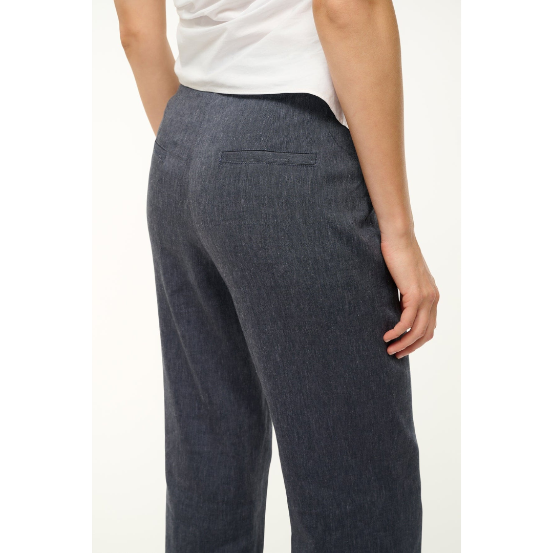 Knack Linen Pant - Chambray
