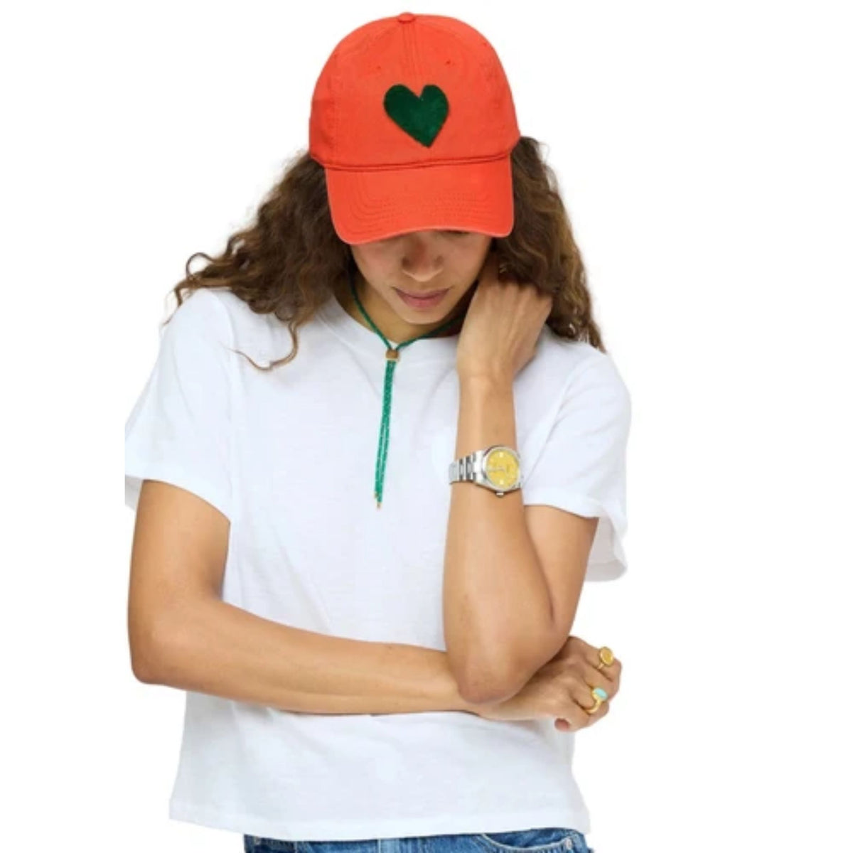 KR Imperfect Heart - Tomato / Army Green