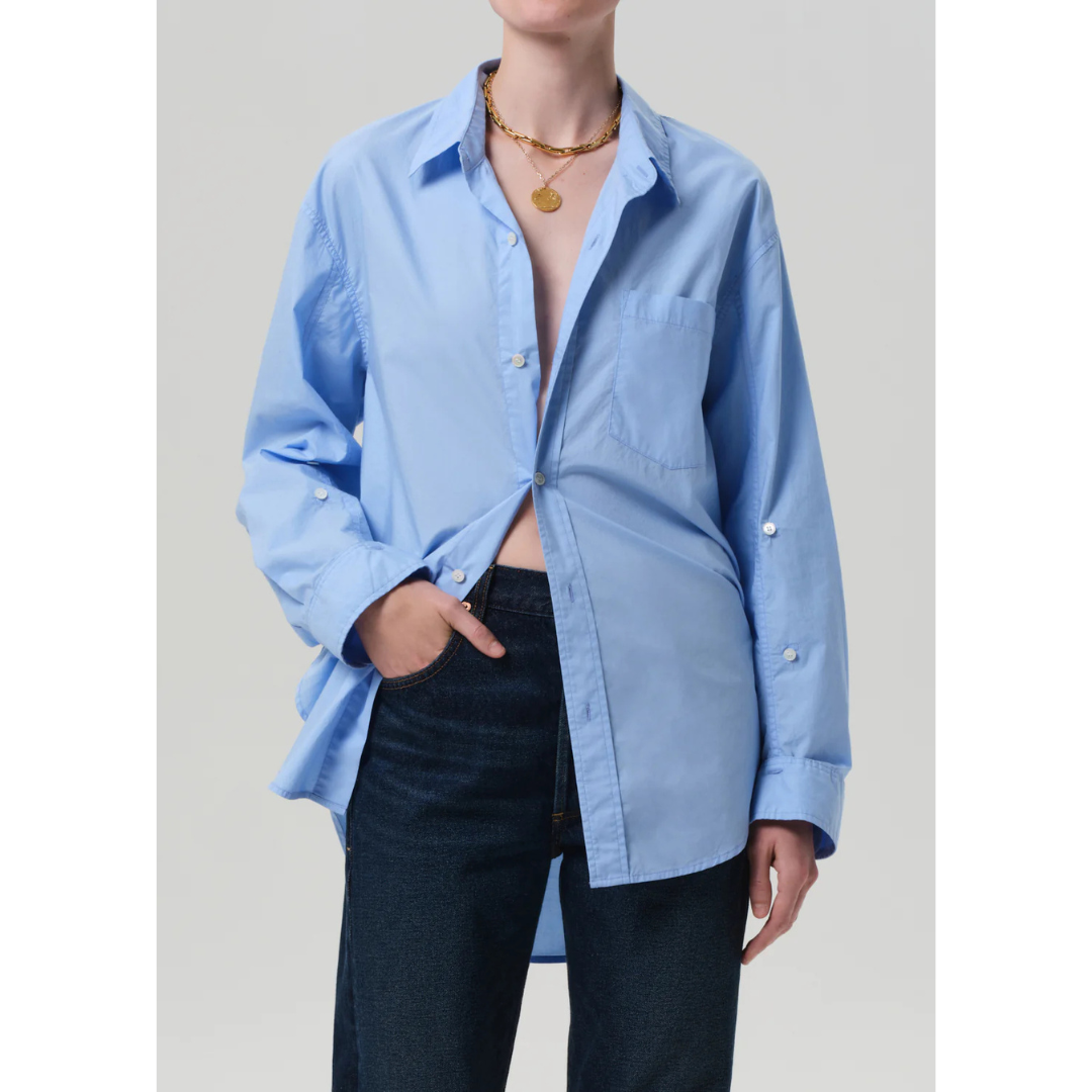 Kayla Shirt - Bunker Blue