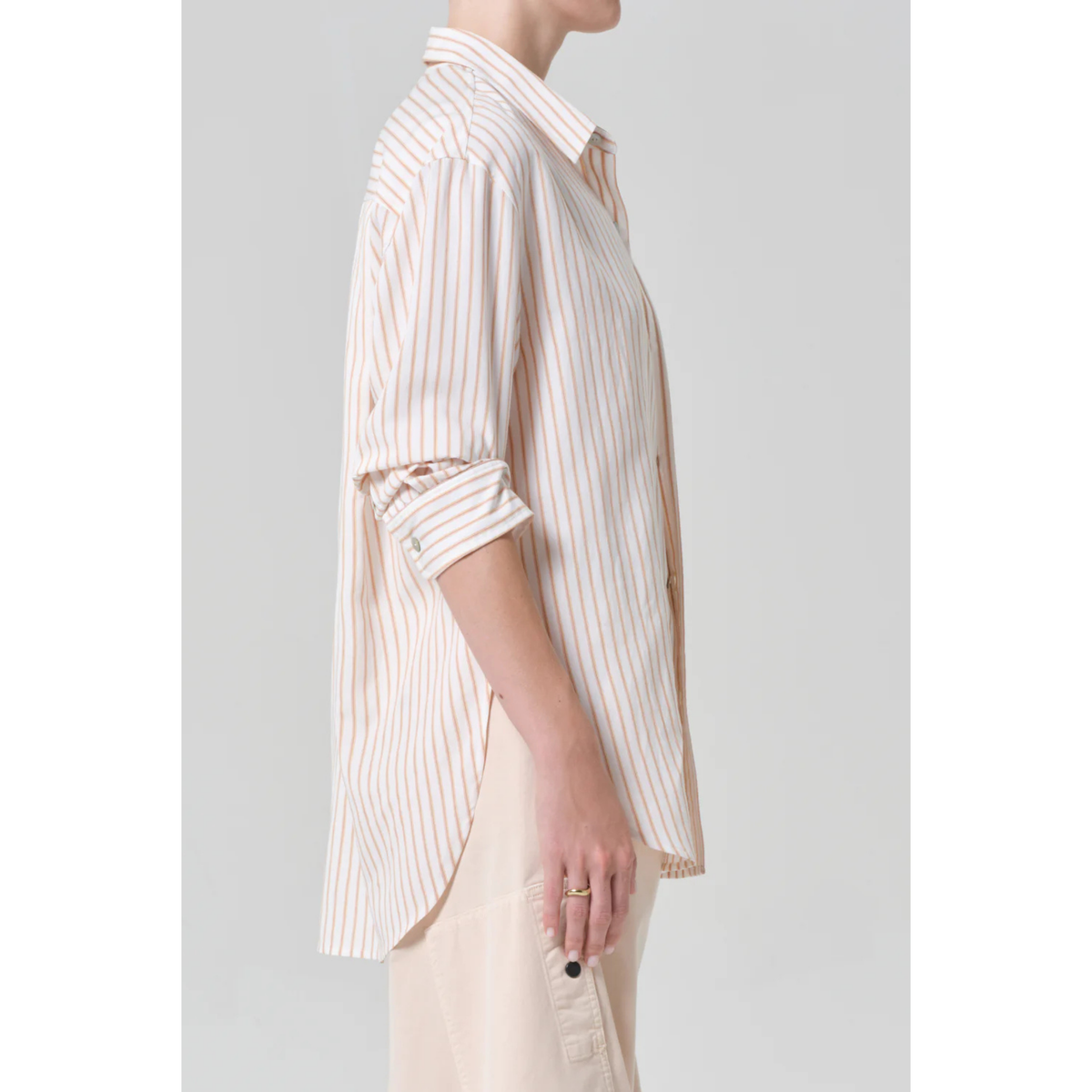Kayla Shirt - Sherbet Stripe