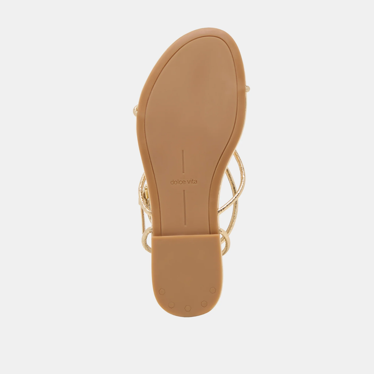 Kenley Sandal - Gold Leather