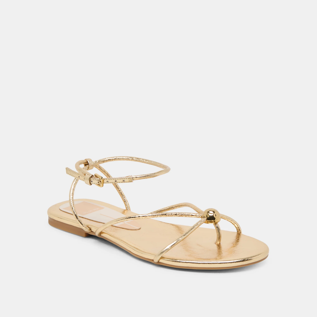 Kenley Sandal - Gold Leather