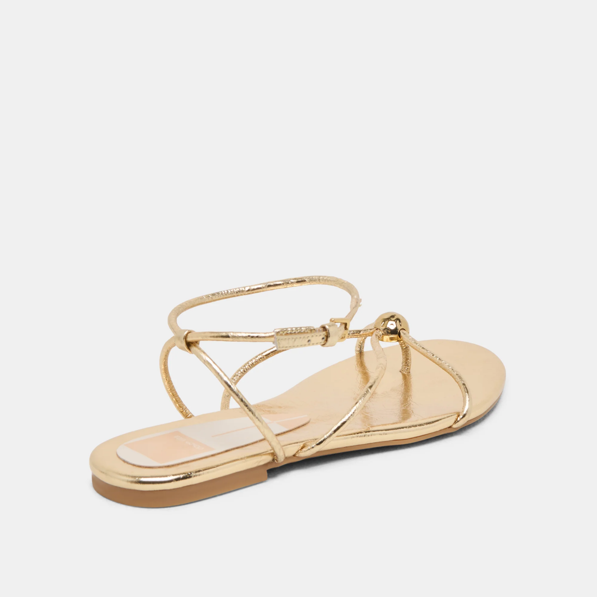 Kenley Sandal - Gold Leather