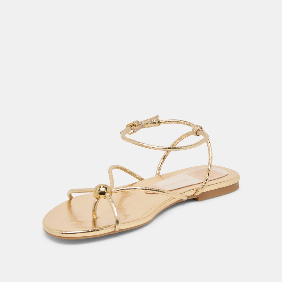 Kenley Sandal - Gold Leather