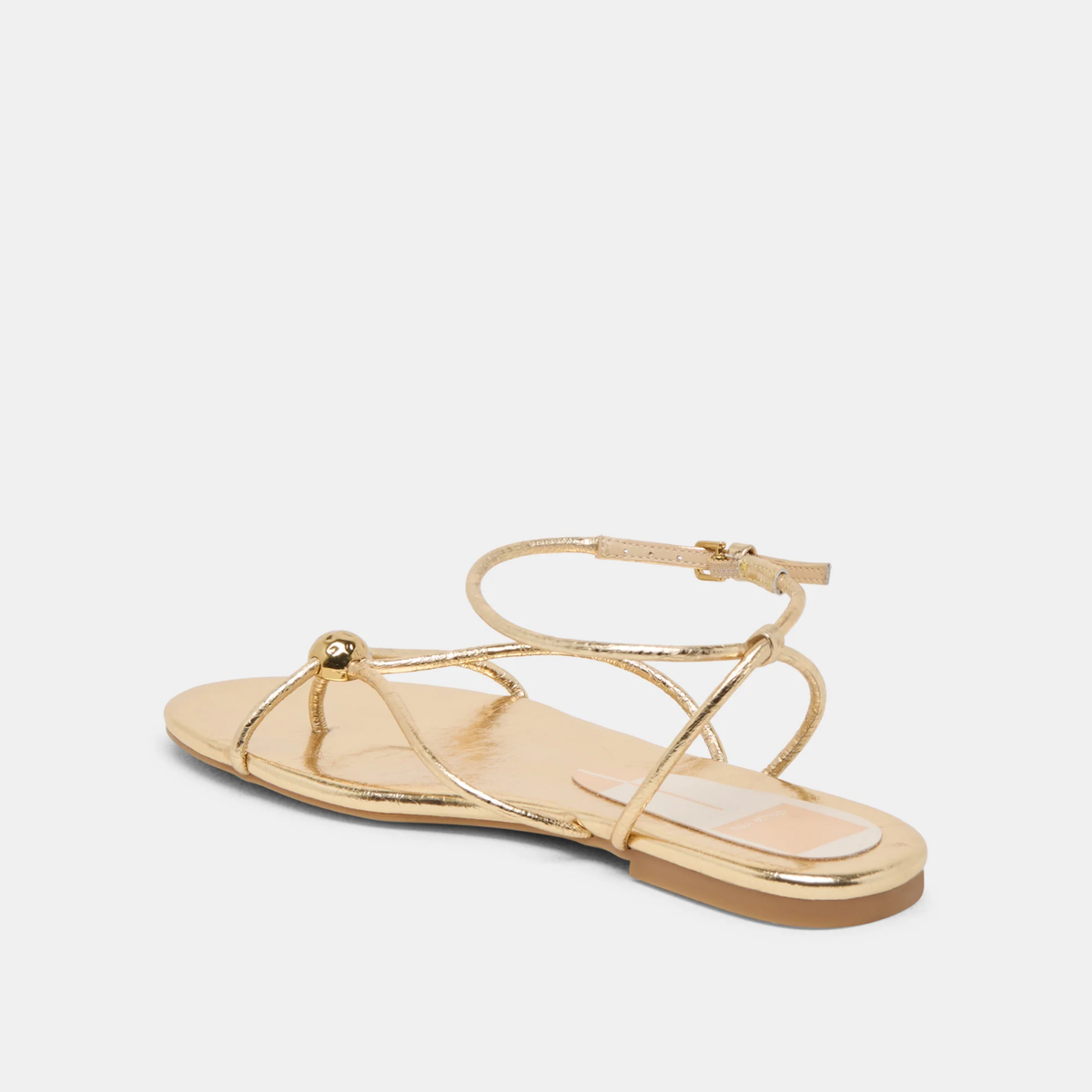 Kenley Sandal - Gold Leather