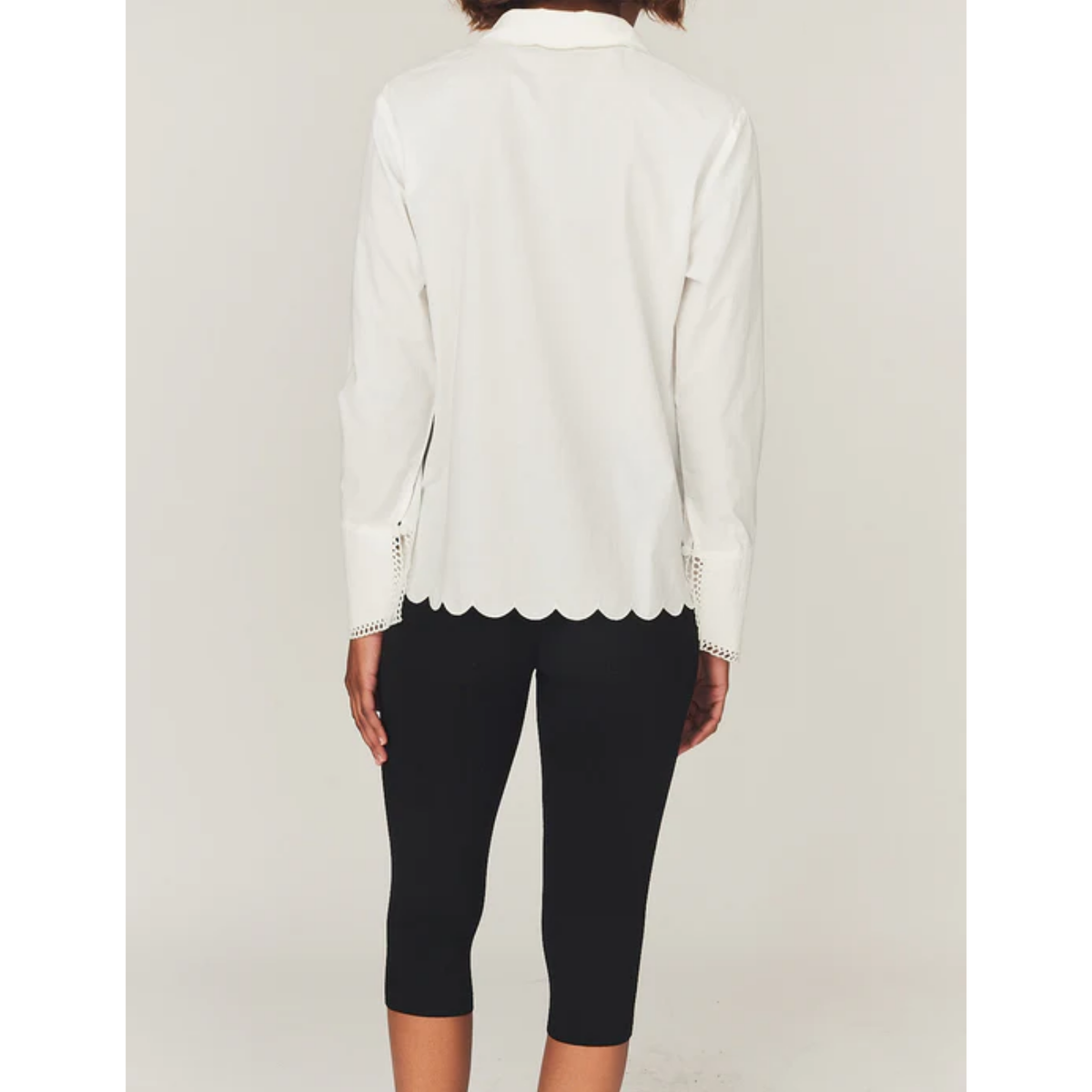 Kirsten Collar Shirt - White