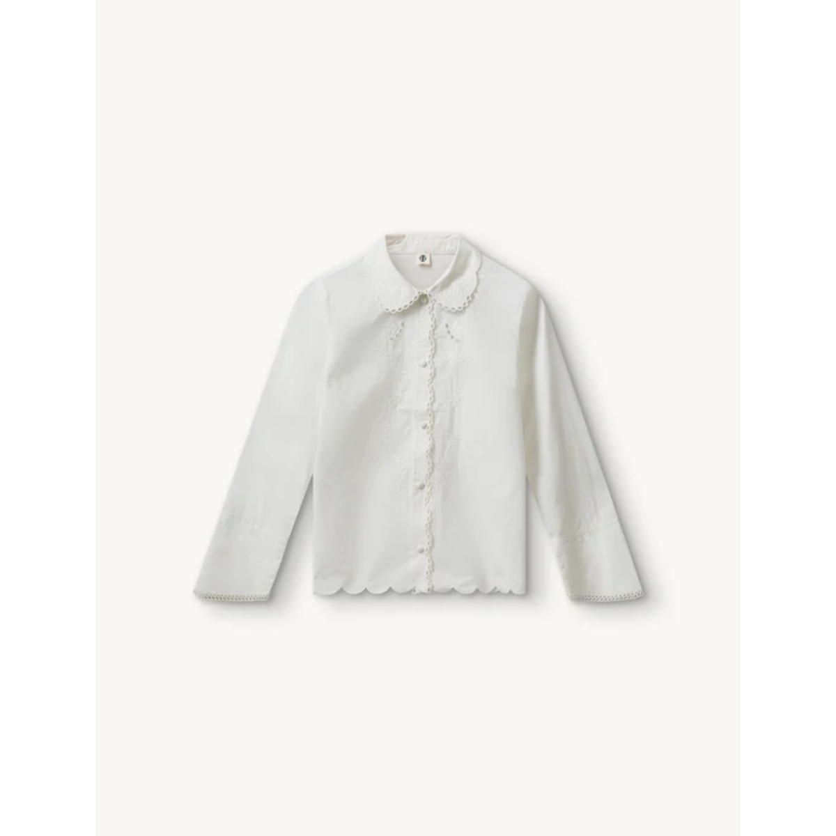 Kirsten Collar Shirt - White