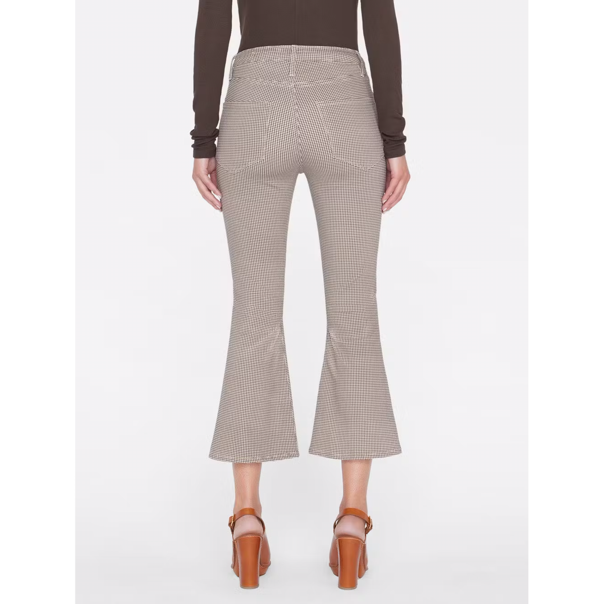 Le Crop Flare - Camel Multi