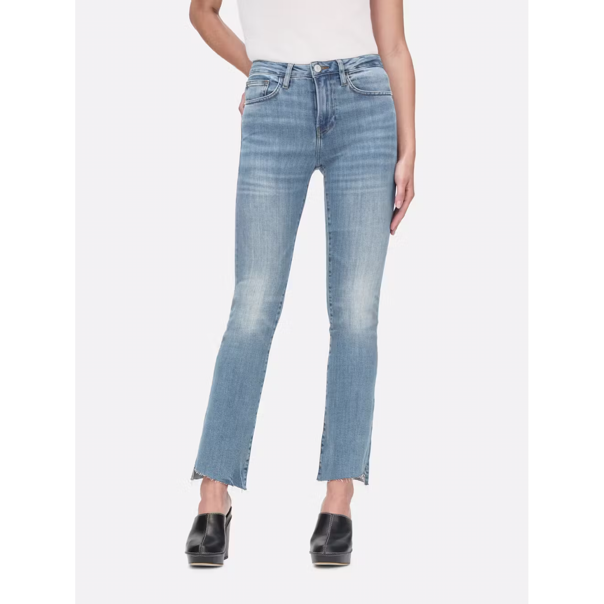 Le Crop Mini Boot Cascade in Wavey