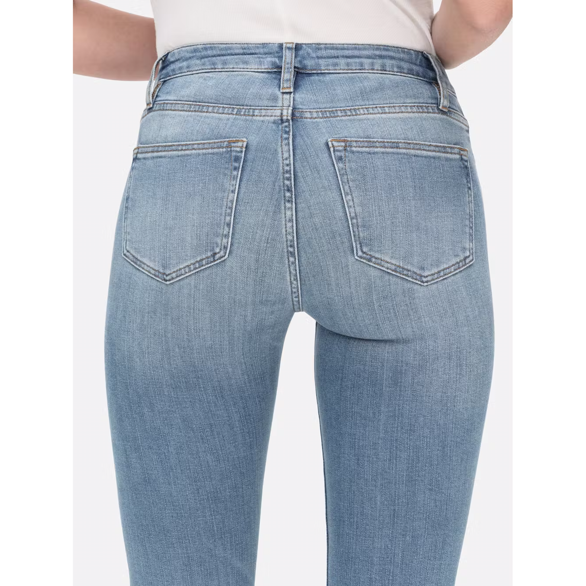Le Crop Mini Boot Cascade in Wavey