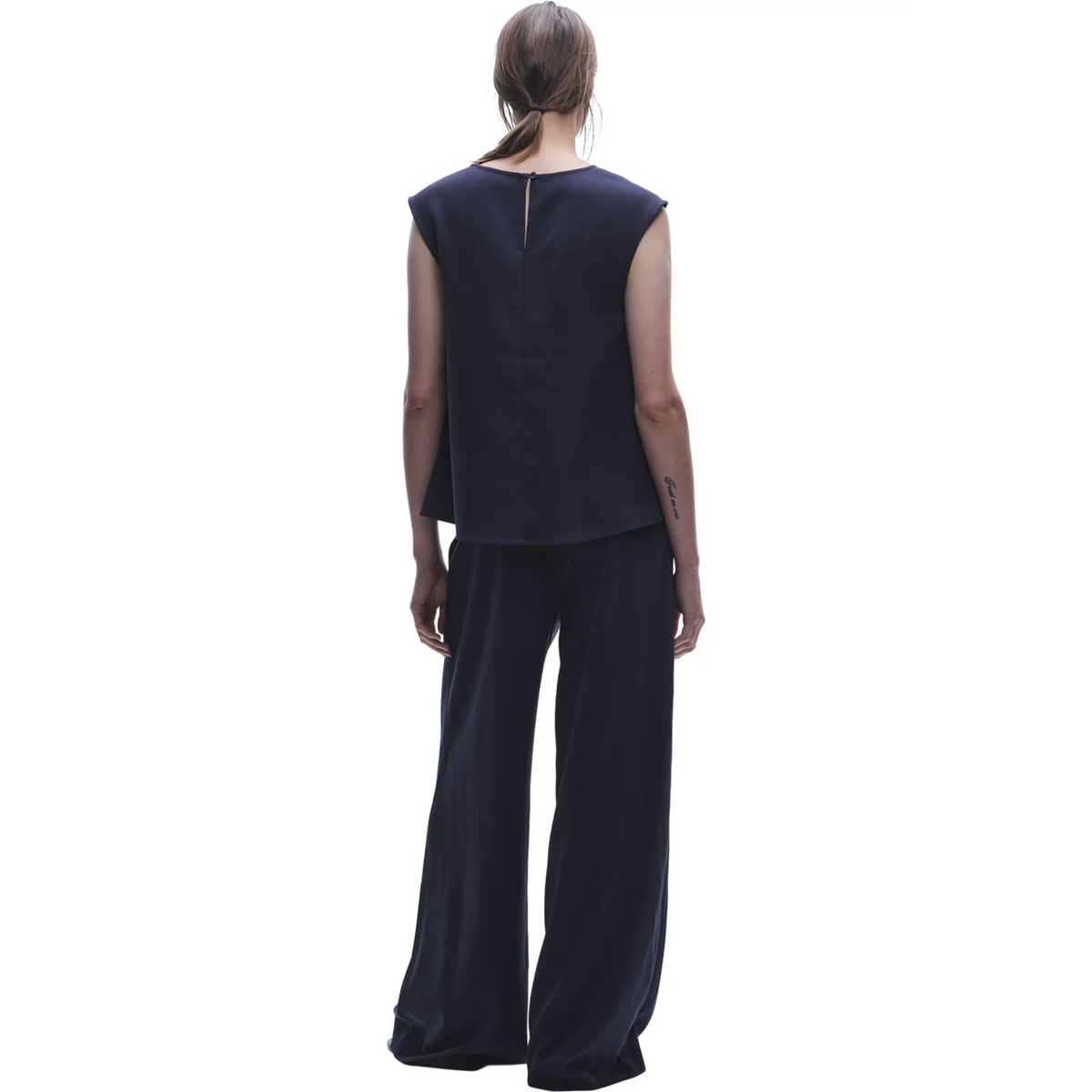 Samantha Swing Top - Navy