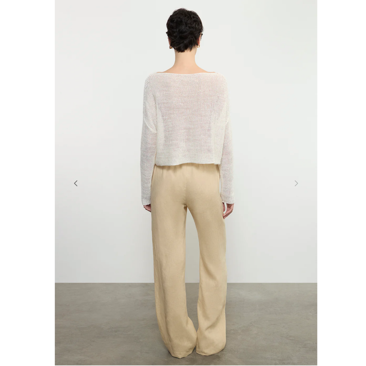 Linen Everywhere Pant - Blonde