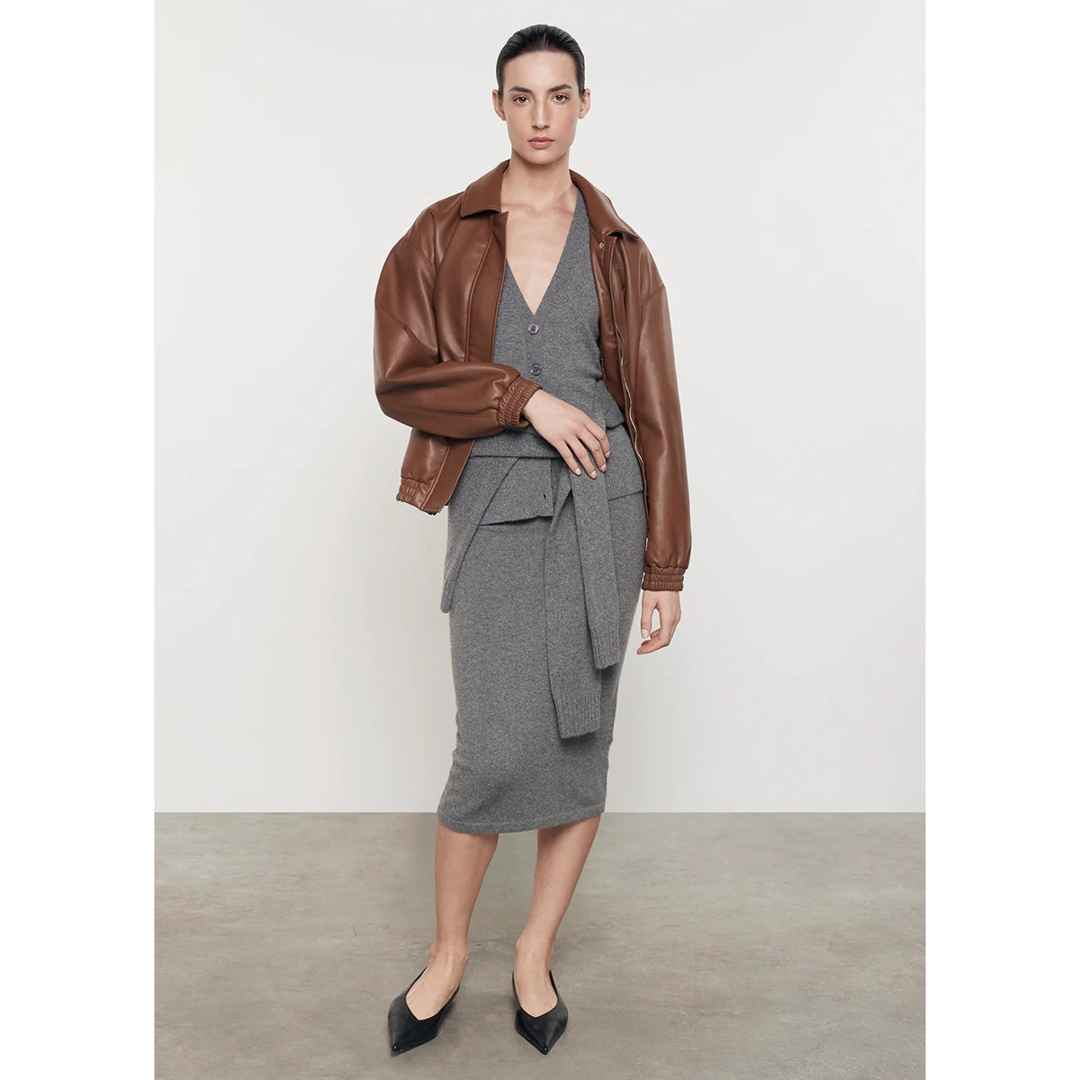 Vegan Leather Jacket