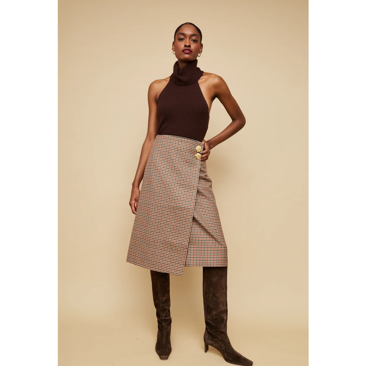 Luca Skirt - Dante Plaid