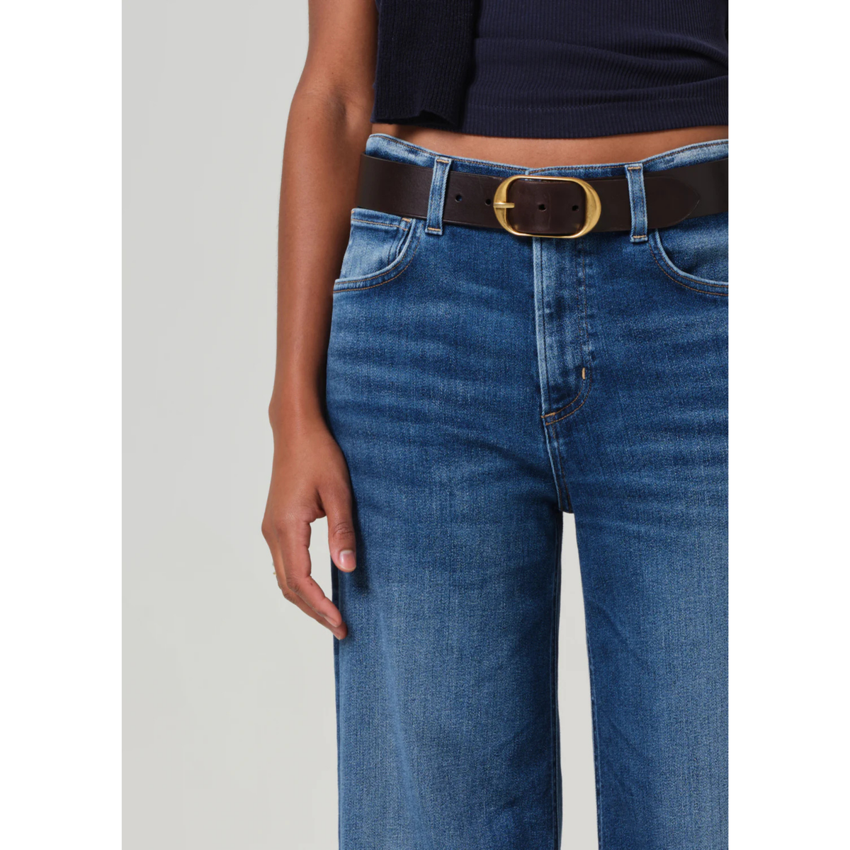 Lyra Wide Leg Crop Raw - Ambry
