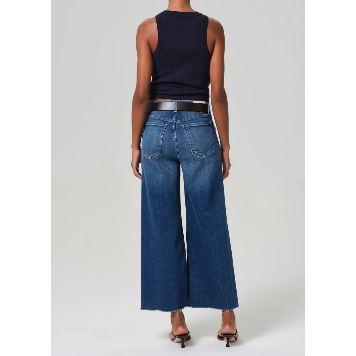 Lyra Wide Leg Crop Raw - Ambry