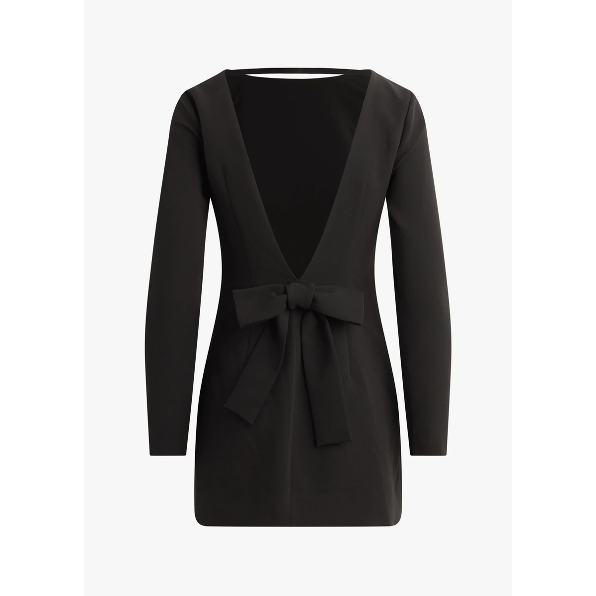 The Long Sleeve Meet Cute Dress - Black