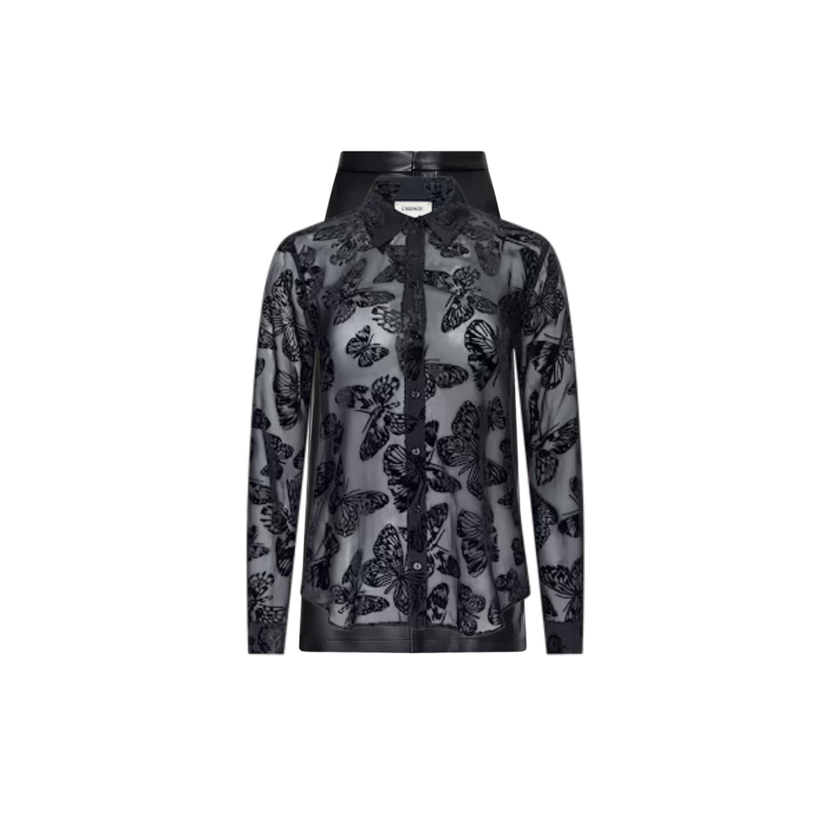 Laurent Blouse - Black Butterfly