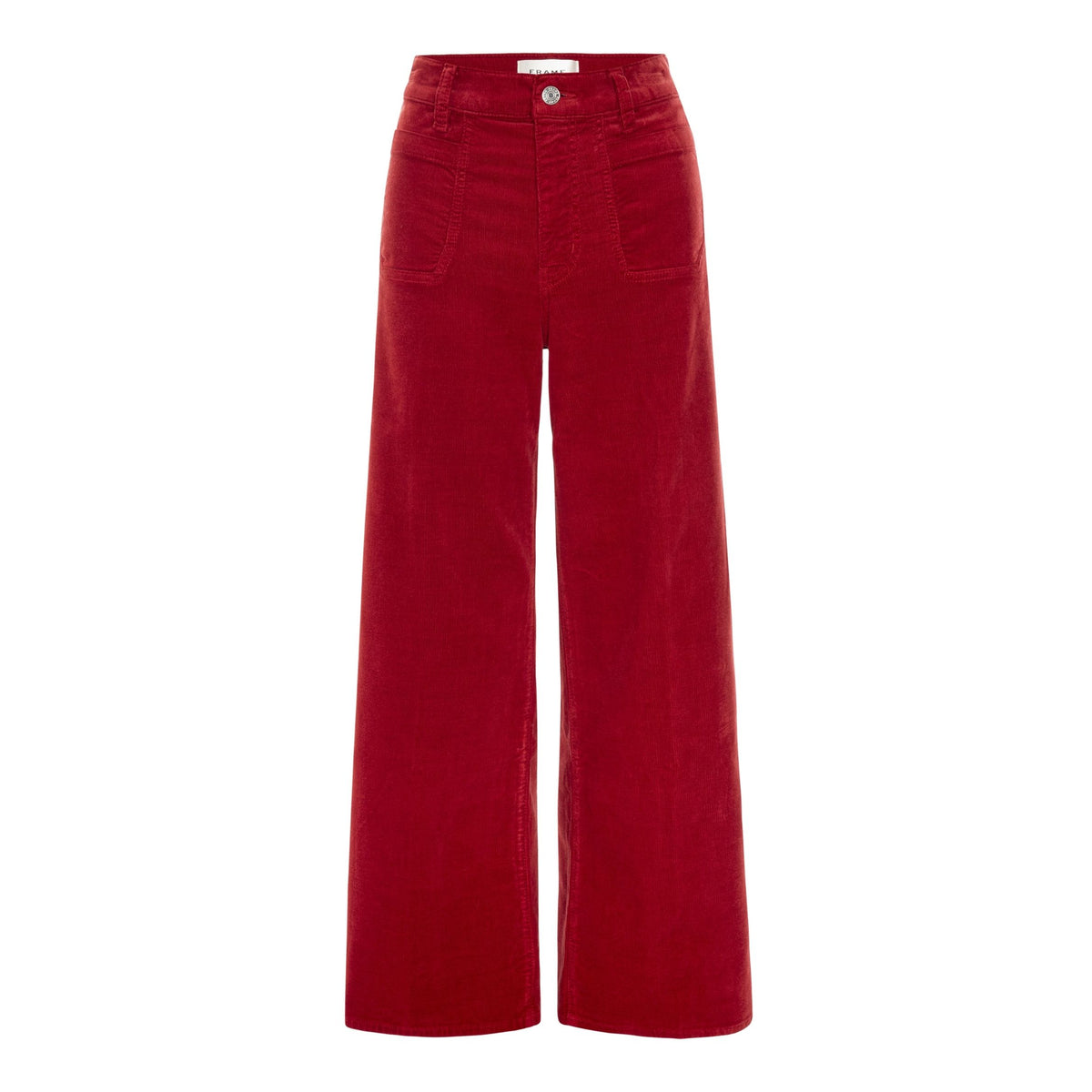 Le Slim Palazzo Modernist Pocket Corduroy - Lipstick