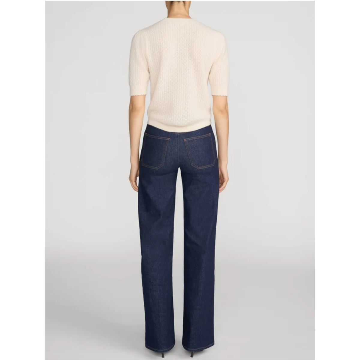 Le Slim Palazzo Pintuck Pocket - Rinse