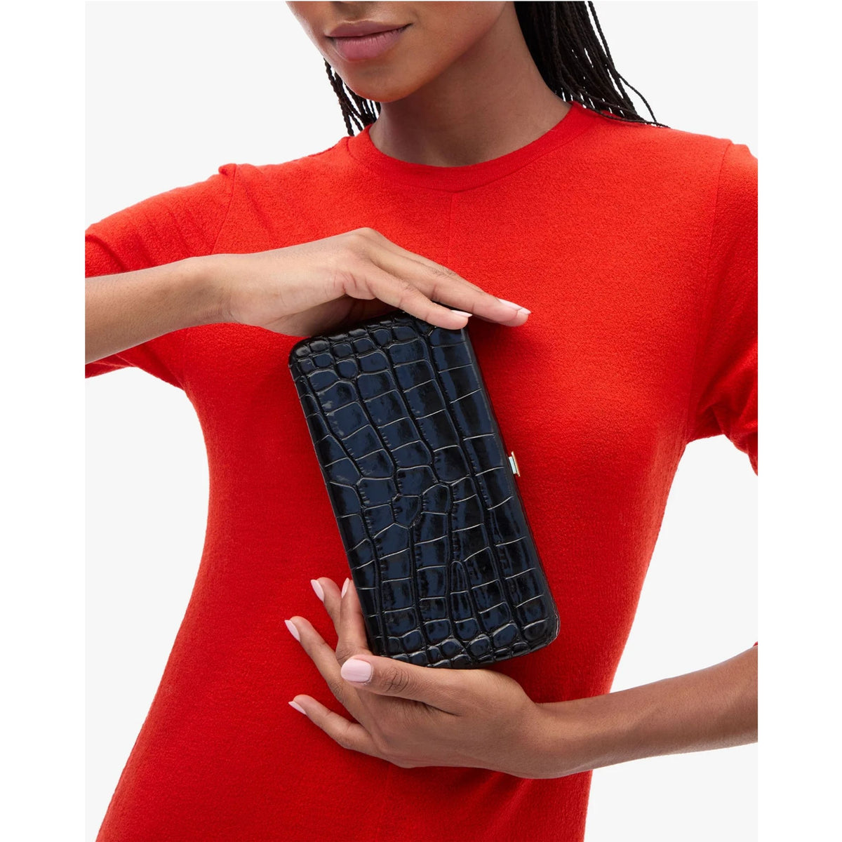 Le Tabac - Black Embossed Croco