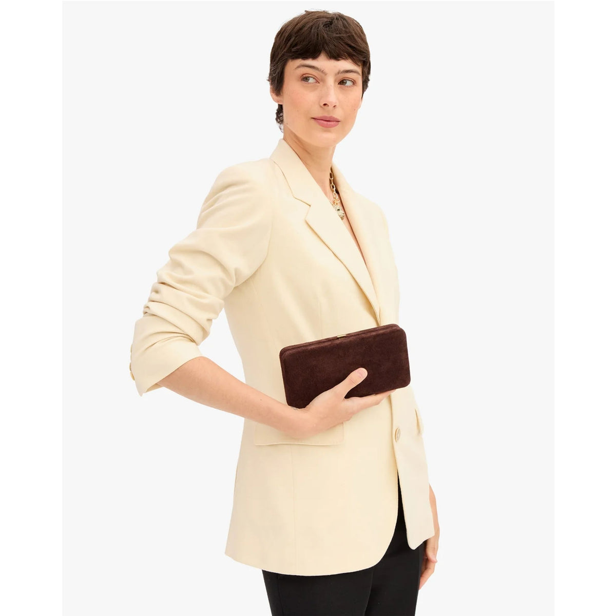 Le Tabac - Truffle Suede