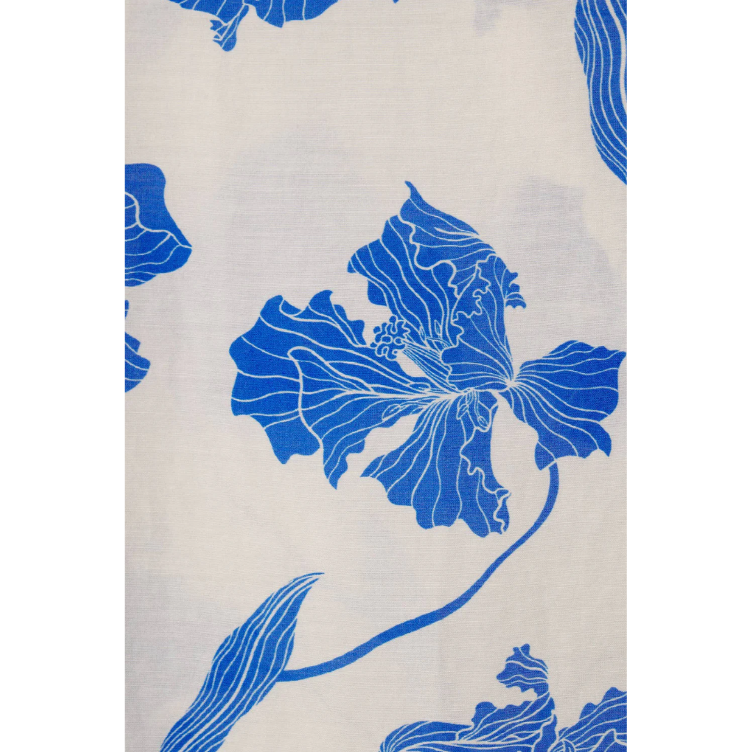 Lena Blouse - Blue Iris