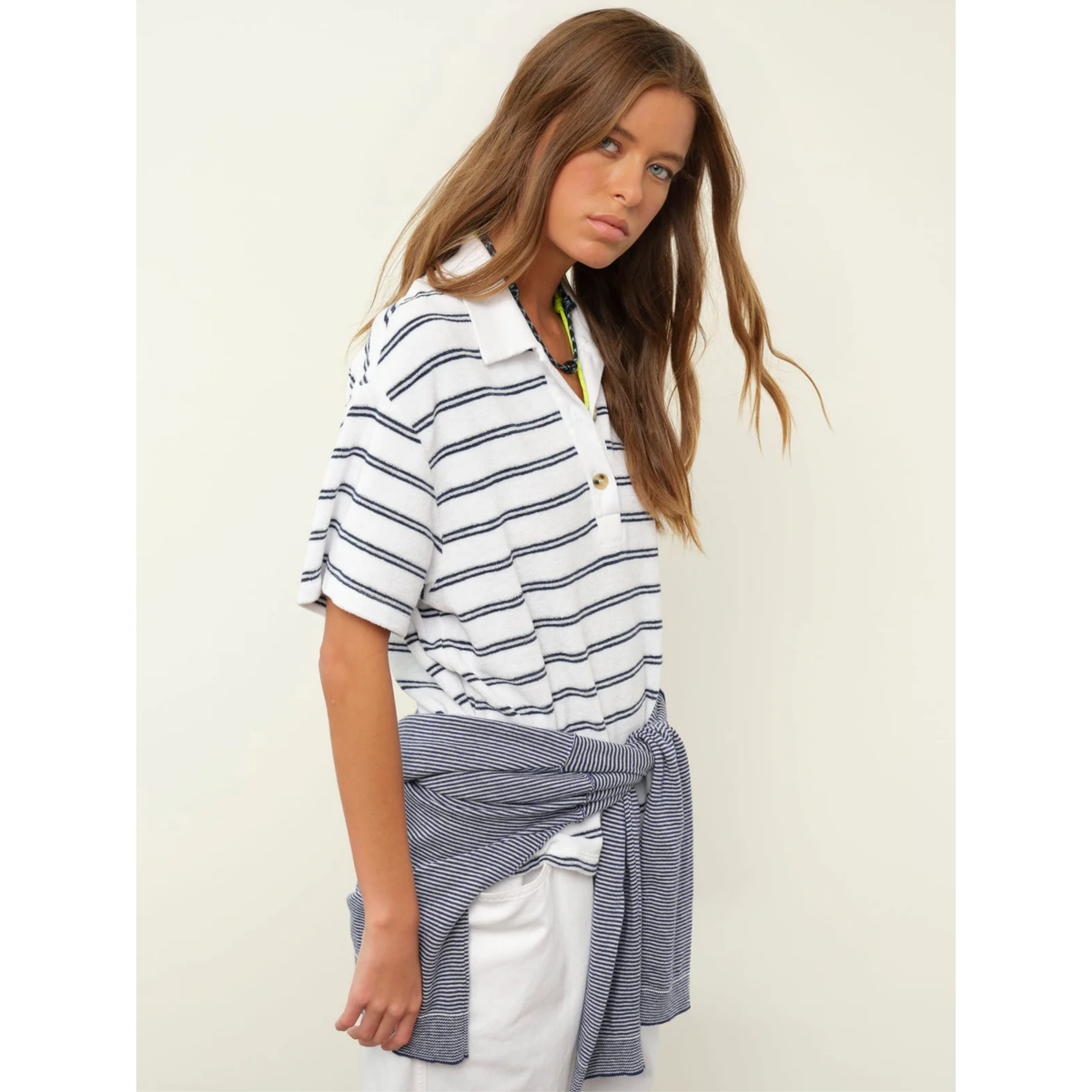 Liam Terry Sweatshirt - Cloud White