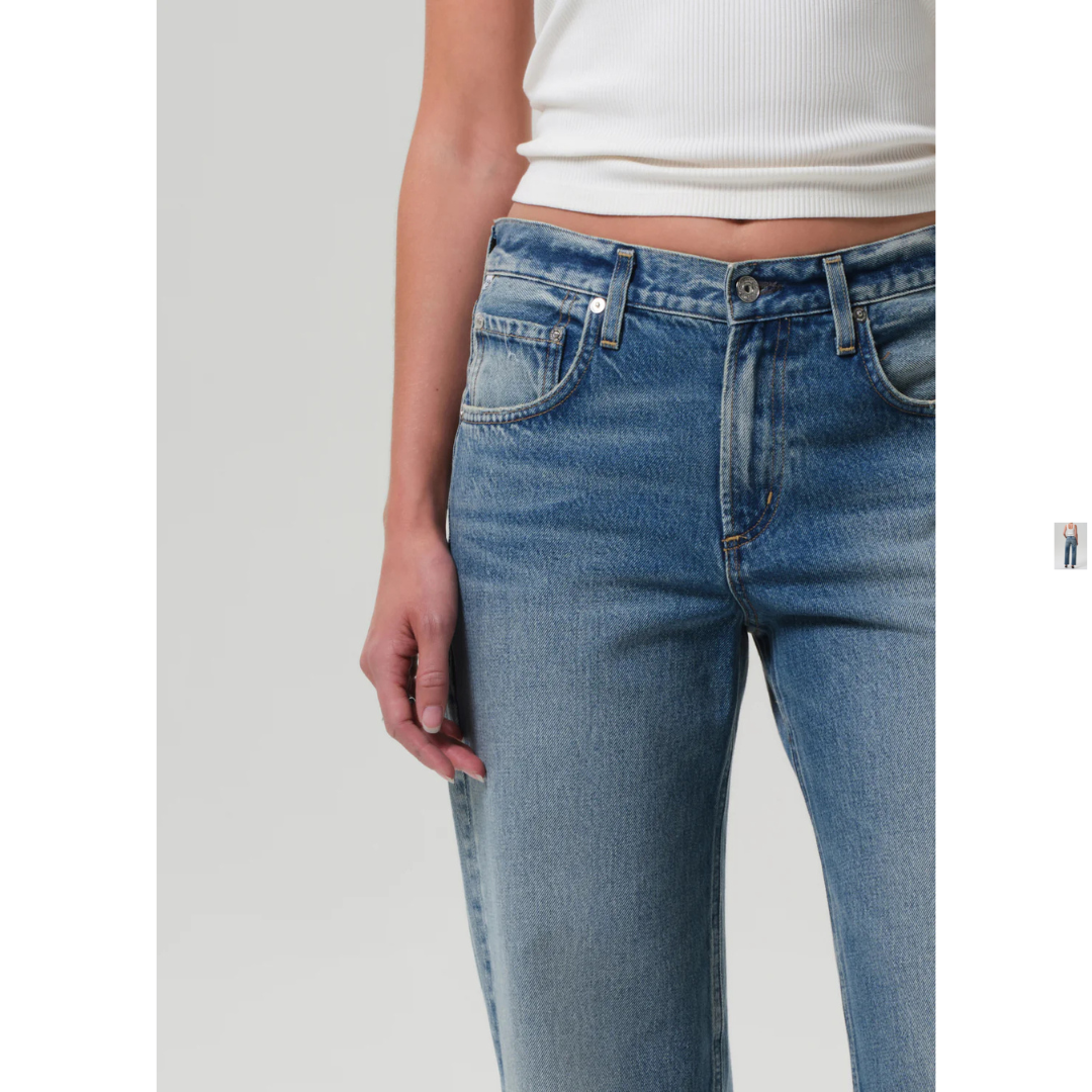 Lindz Low Rise Easy Straight - Bijou