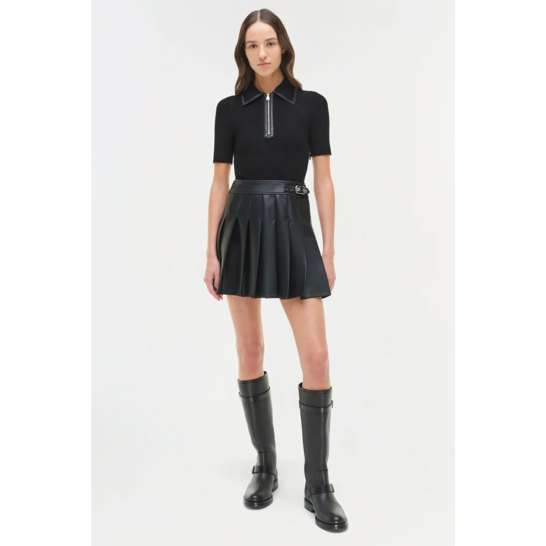 Linnie Knit Combo Dress