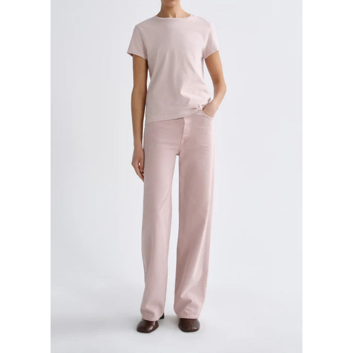 Long Line Adine Tee - Wallflower