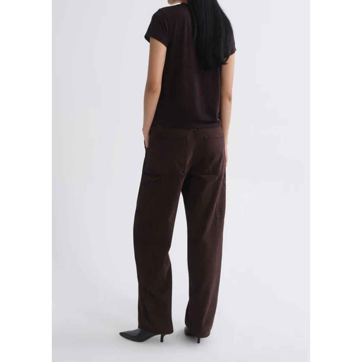 Long Line Adine Tee - Ristretto