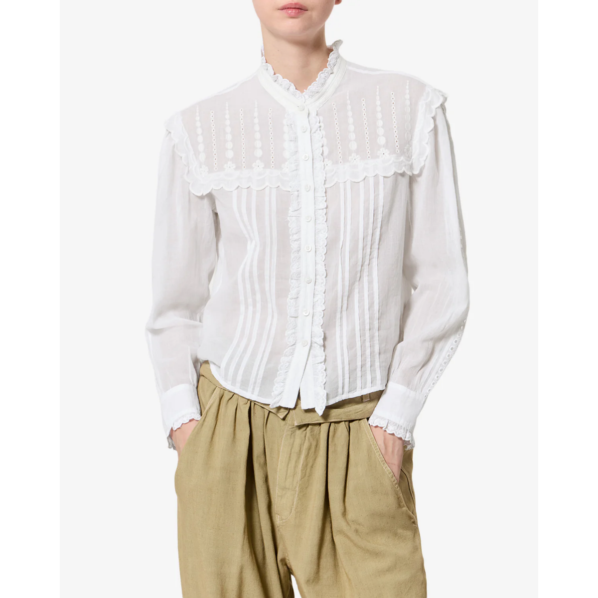 Lonzie Top - White