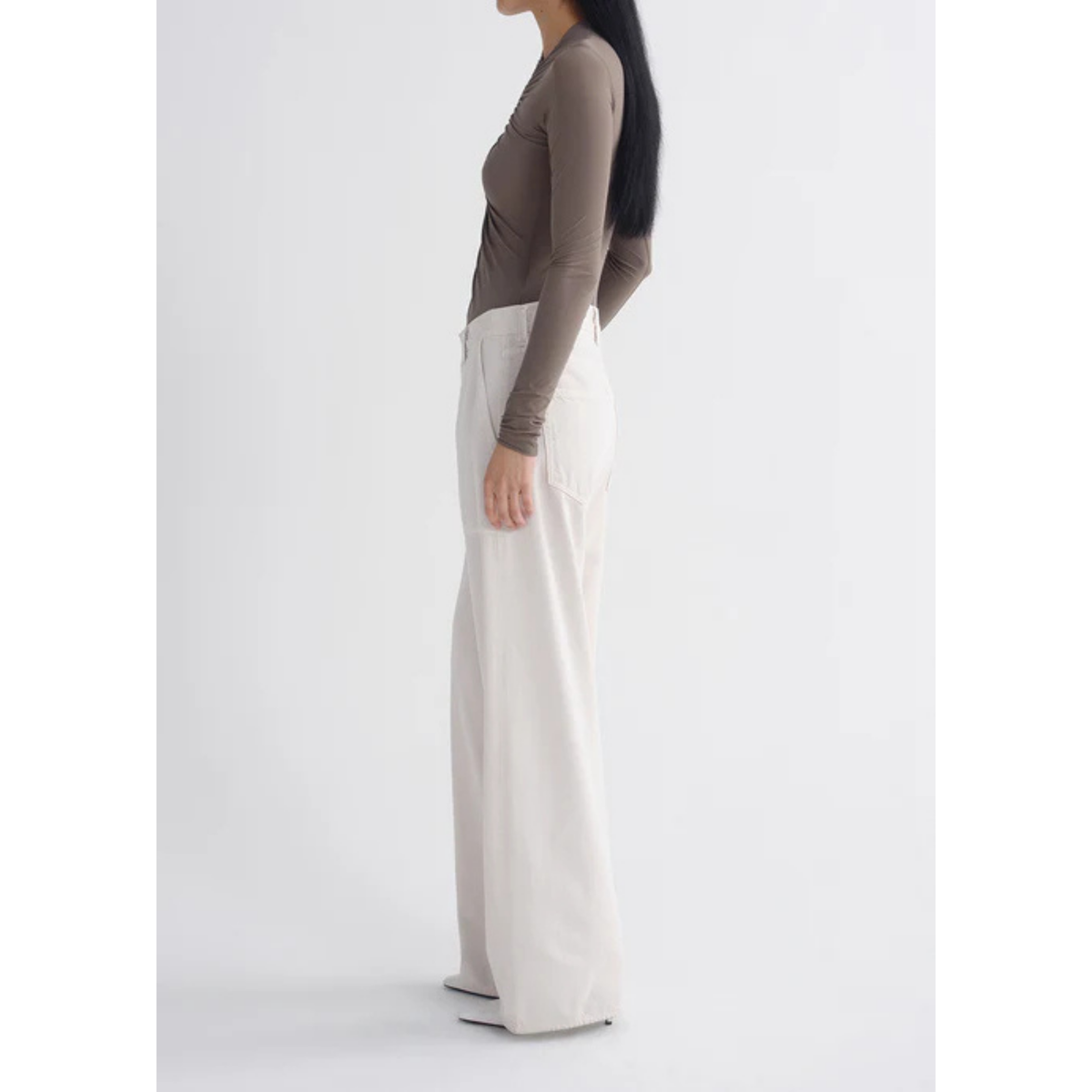 Low Curve Utility Jean - Bone