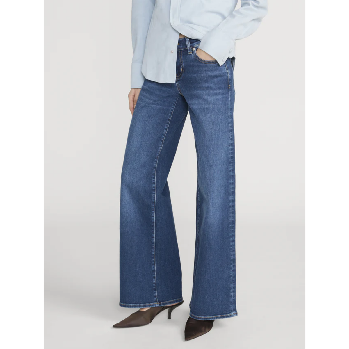 Low Rise Le Slim Palazzo - Femma