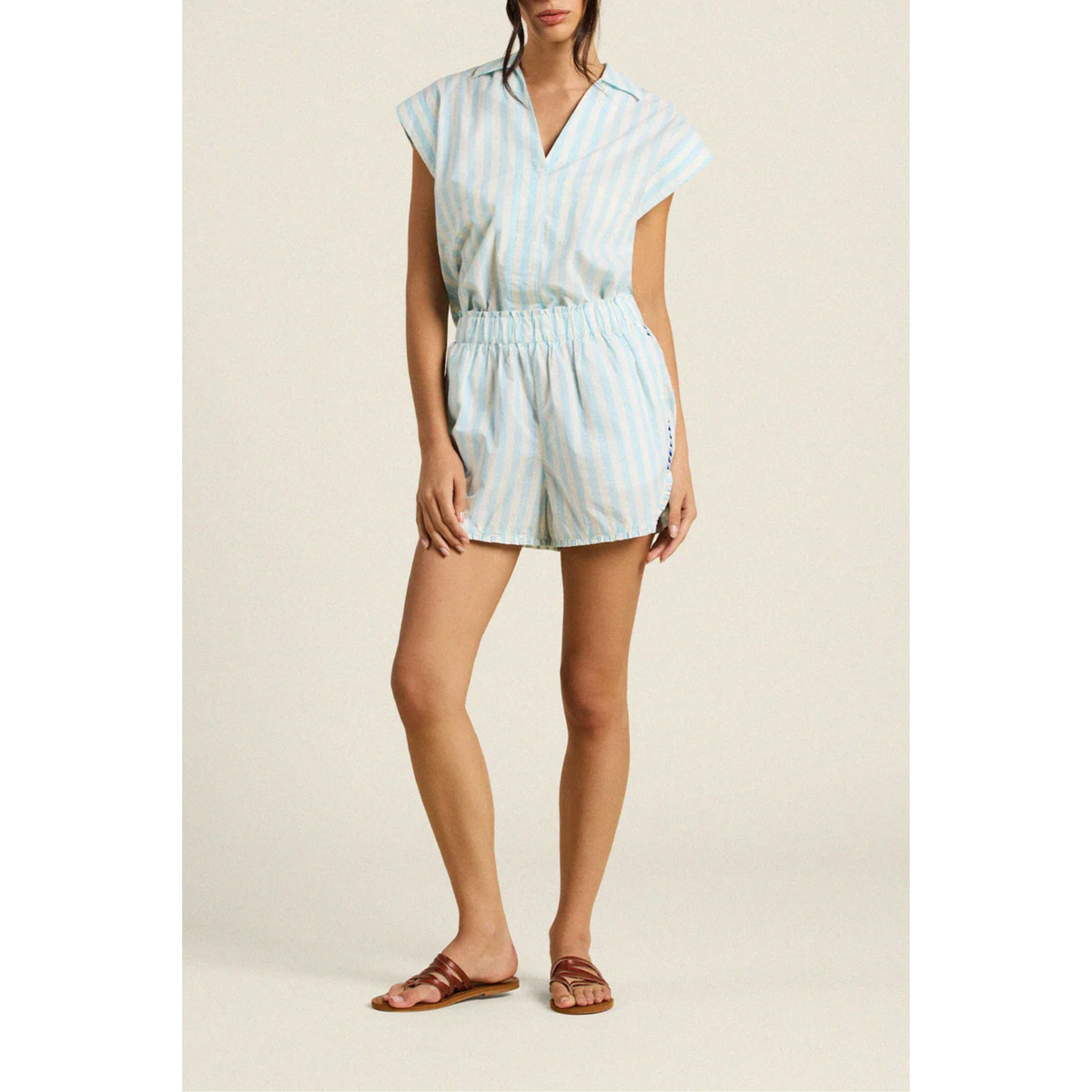 Lucille Short - Isla Stripe