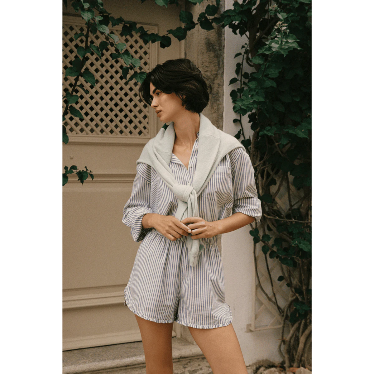 Lucille Short - Seaside Stripe