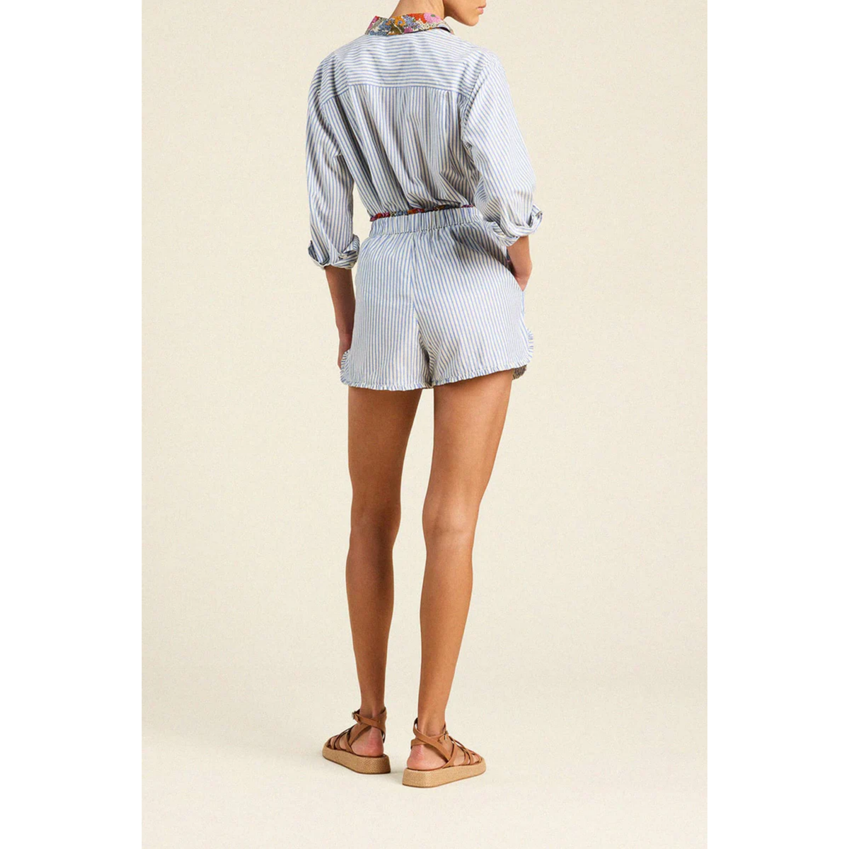 Lucille Short - Seaside Stripe