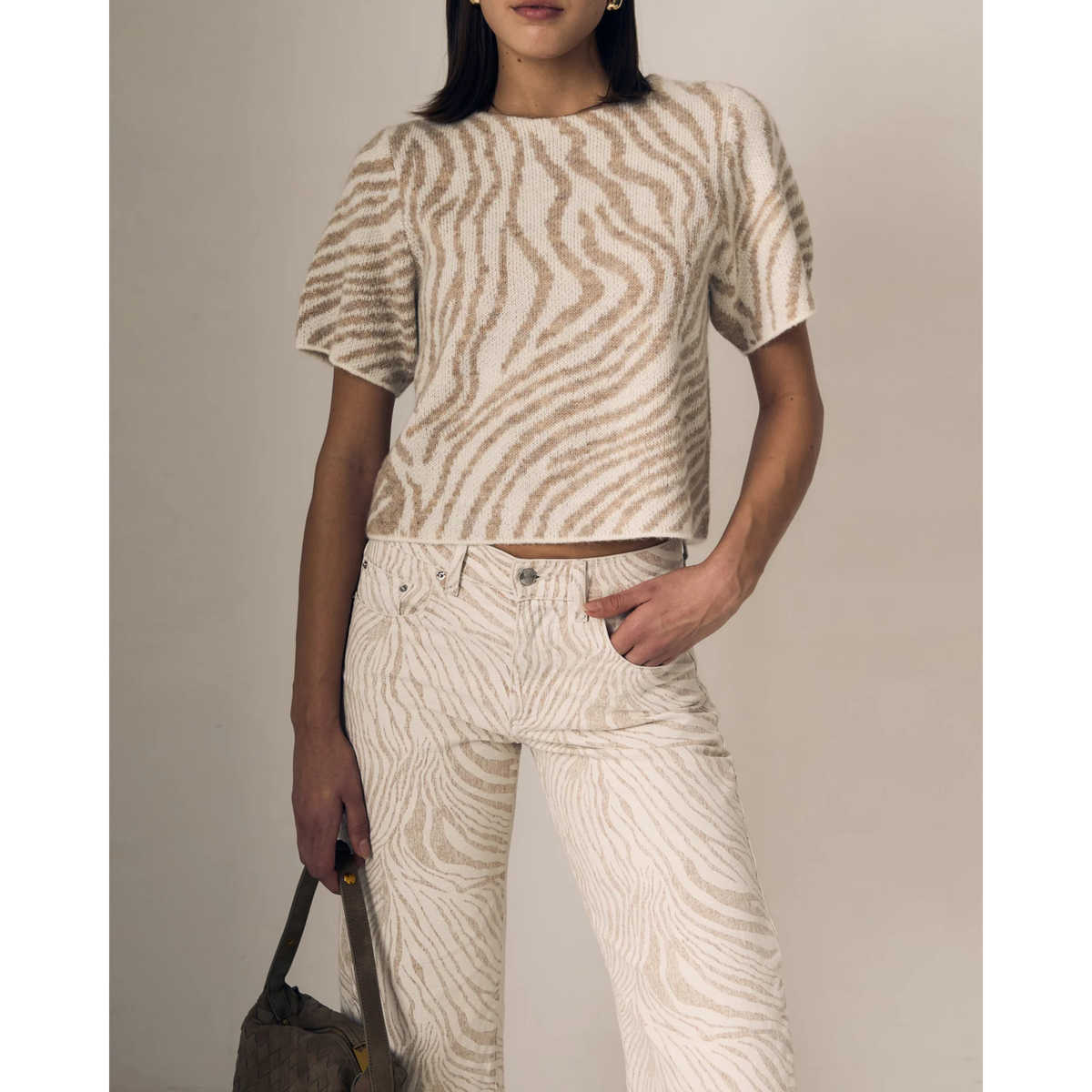 Lulu Sweater - Zebra