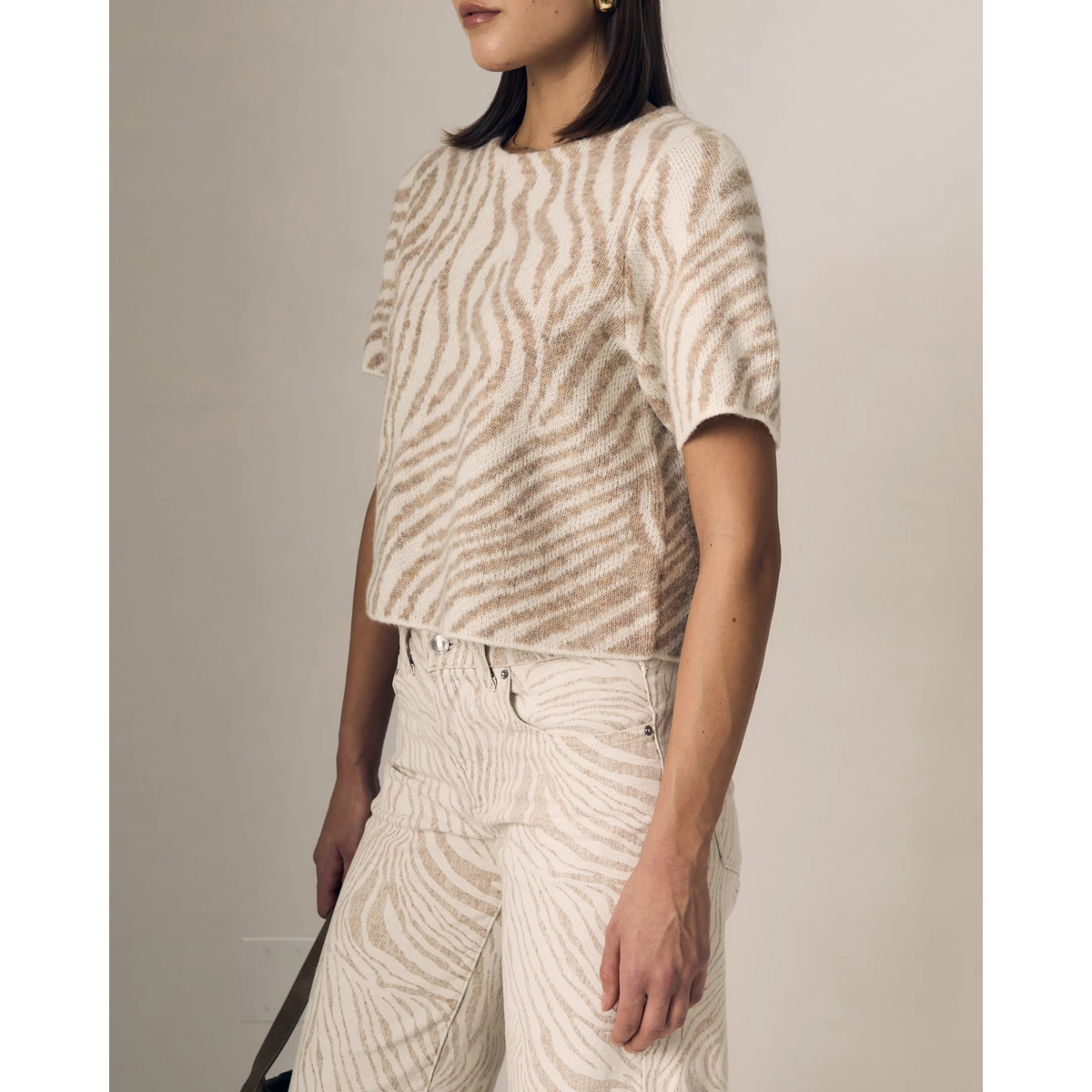 Lulu Sweater - Zebra